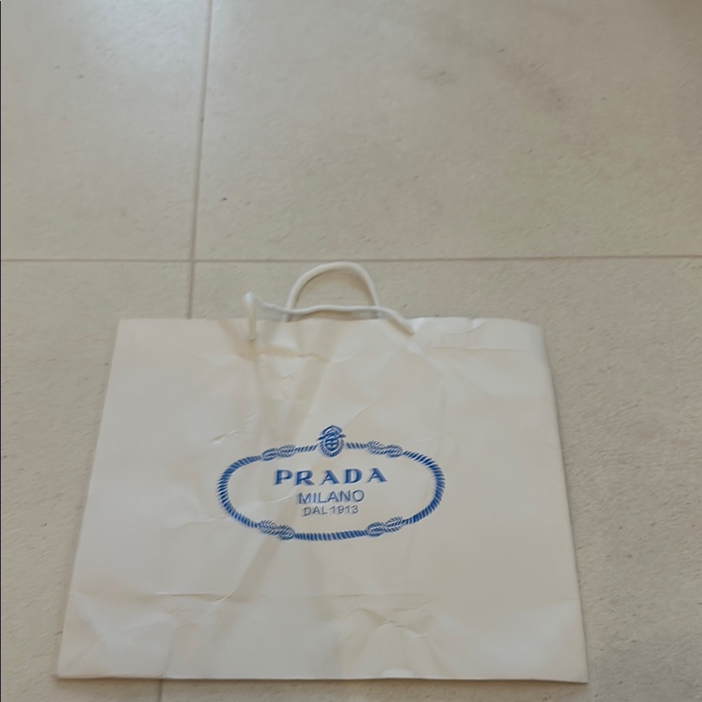Paper bag.